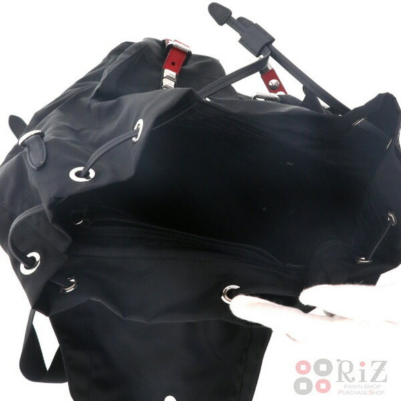 PRADA Studded Backpack Rucksack Daypack Bag Rucksack Daypack Black main image 3